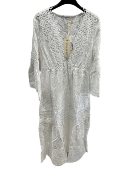 Abito bianco Raffaela D'Angelo