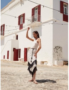 Abito frange Raffaela D'Angelo