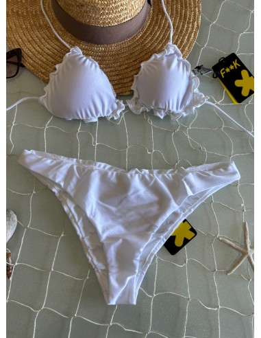 Bikini bianco F**K