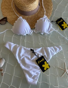 Bikini bianco F**K 2