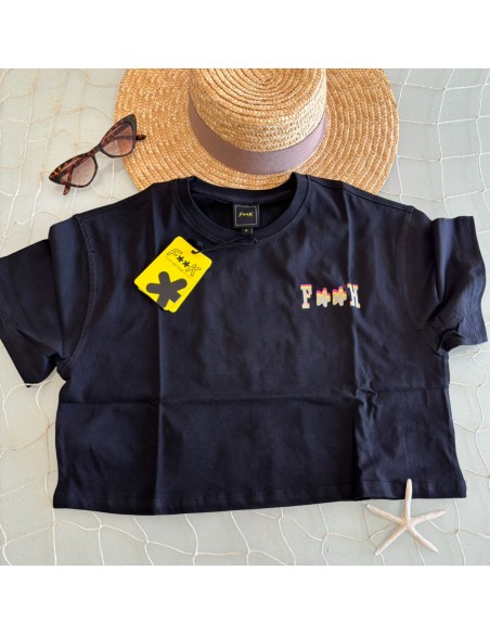 T-shirt crop F**K