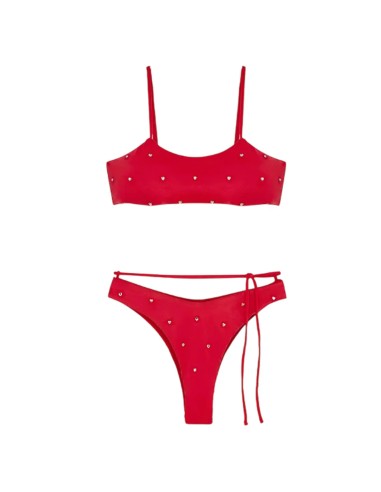 Bikini rosso F**K