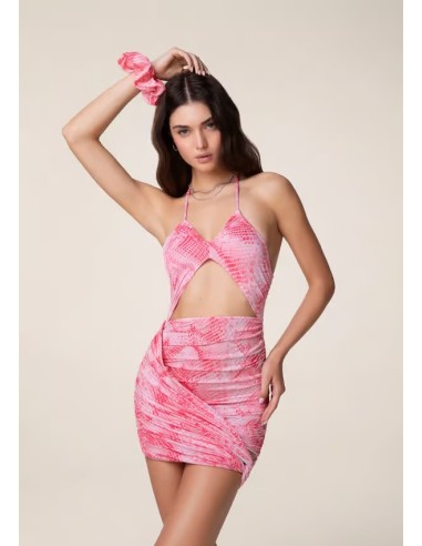 Vestito rosa F**K