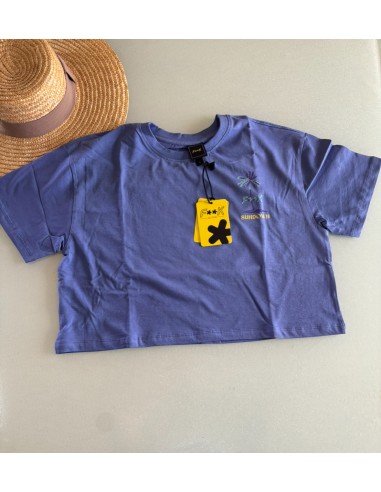 T-shirt crop F**K