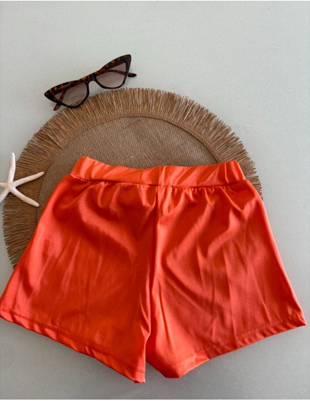 Short arancione bimba 4Giveness