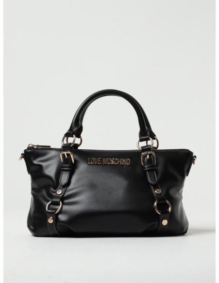Borsa pu belted Love Moschino