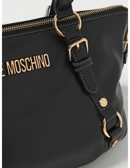 Borsa pu belted Love Moschino