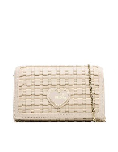 Borsa avorio Love Moschino