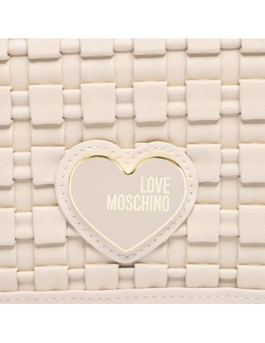 Borsa avorio Love Moschino
