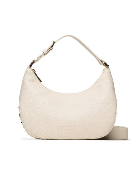 Borsa pu grs avorio Love Moschino