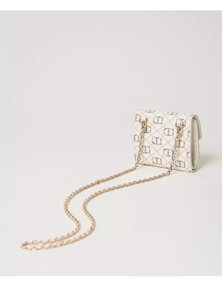 Portacarte con tracolla Twinset