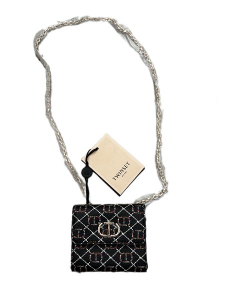 Portacarte con tracolla Twinset
