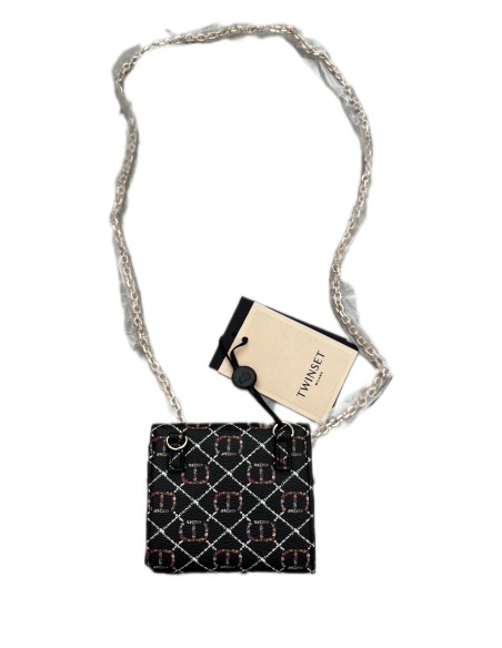 Portacarte con tracolla Twinset