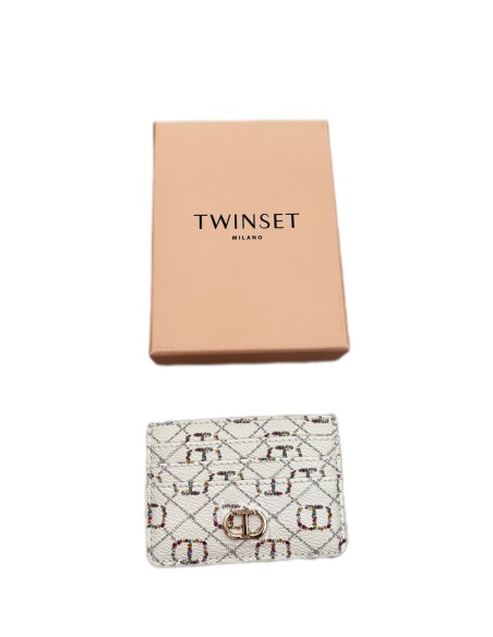 Portacarte piatto Twinset