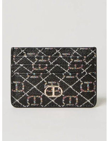 Portacarte piatto Twinset