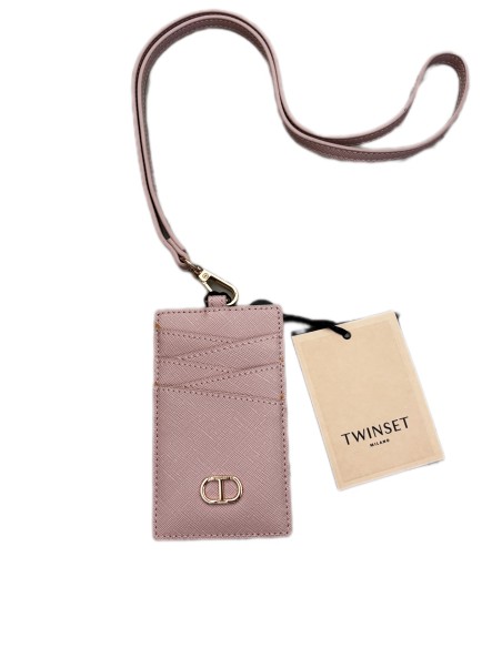 Portacarte con tracolla Twinset