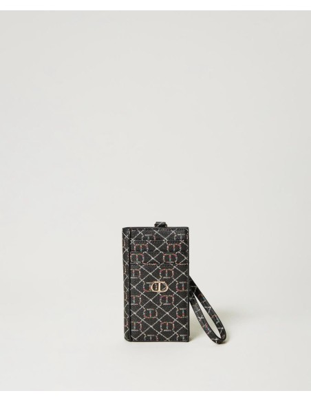 Portacarte con laccetto Twinset