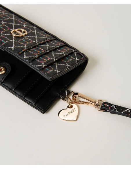 Portacarte con laccetto Twinset