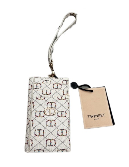 Portacarte con laccetto Twinset