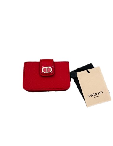 Portacarte rosso Twinset