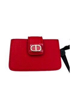 Portacarte rosso Twinset 2