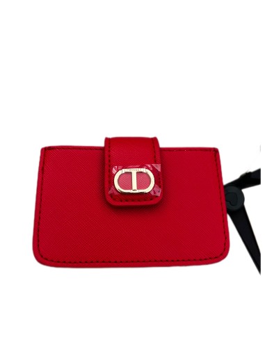 Portacarte rosso Twinset