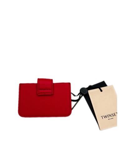 Portacarte rosso Twinset