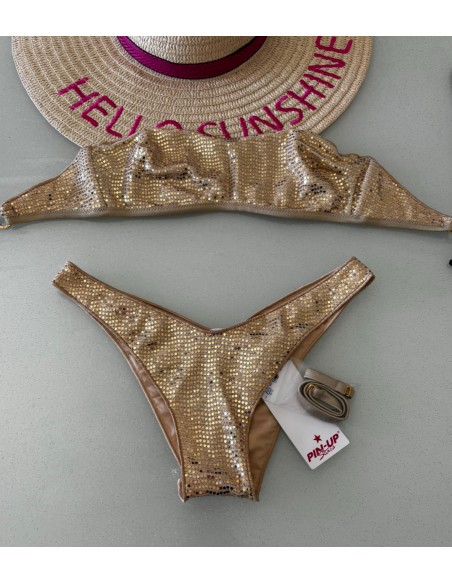 Bikini oro Pin-up