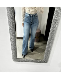 Jeans denim gamba dritta 2