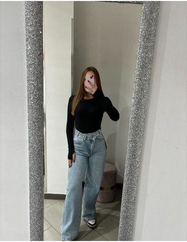 Jeans bustino incrocio