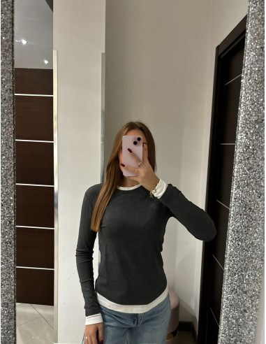 Maglia bicolor