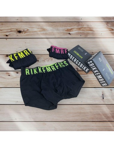 Boxer uomo neri Tri-pack Bikkembergs