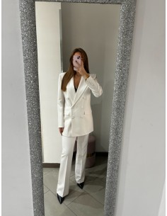 Tailleur bianco Elena Casali
