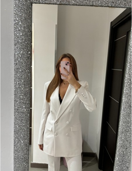 Tailleur bianco Elena Casali