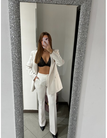 Tailleur bianco Elena Casali