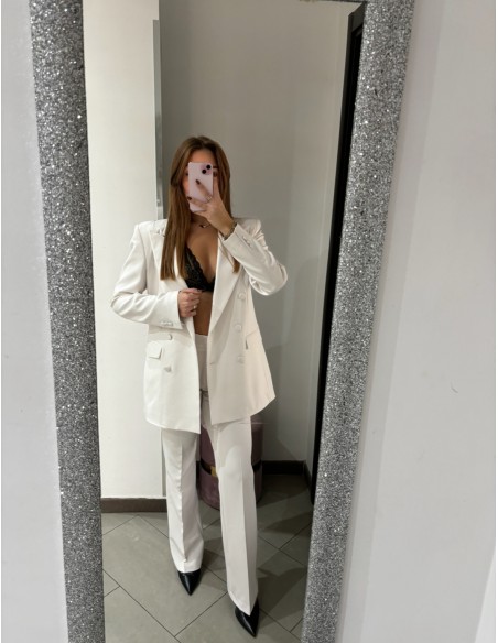 Tailleur bianco Elena Casali