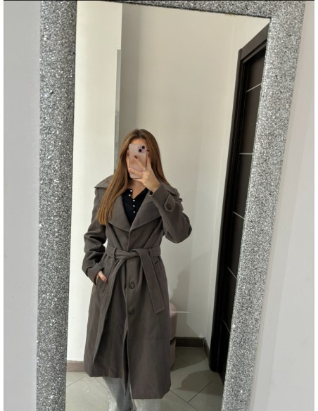 Cappotto con cintura Camomilla