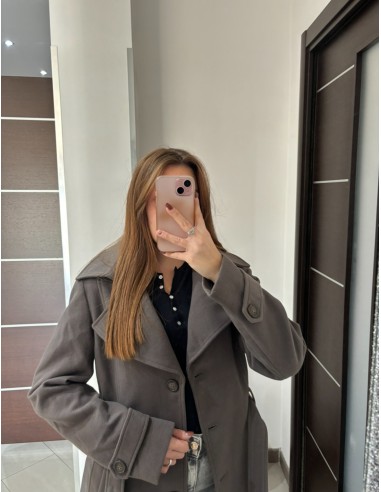 Cappotto con cintura Camomilla