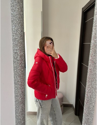 Piumino rosso Camomilla