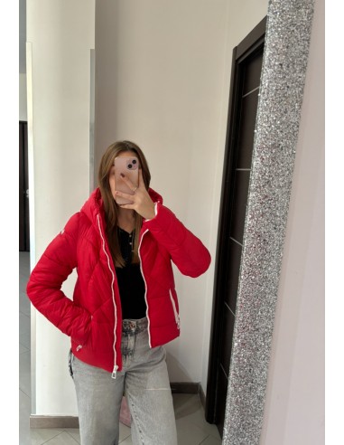 Piumino rosso Camomilla