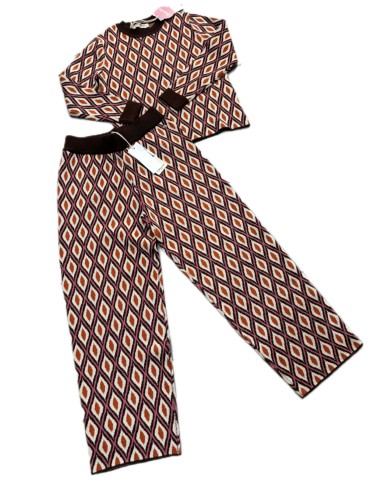 Coordinato bimba multicolor