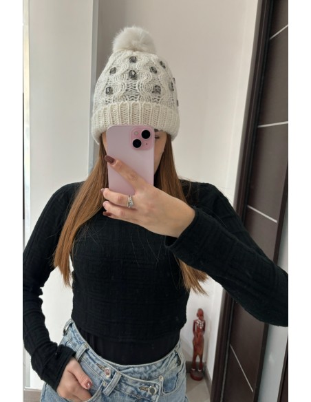 Cappello bianco Pinko