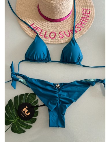 Bikini petrolio/verde Rita Mennoia