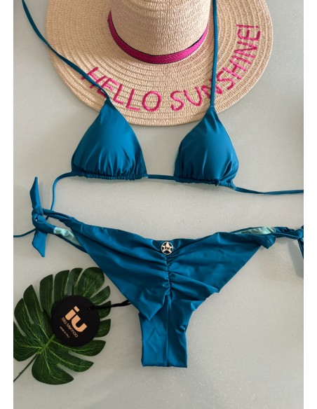 Bikini petrolio/verde Rita Mennoia