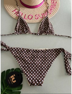 Bikini a quadri Rita Mennoia 2