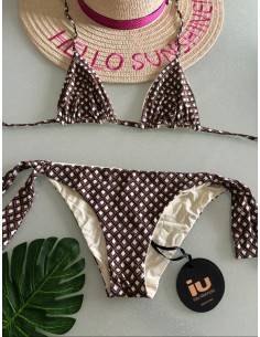 Bikini a quadri Rita Mennoia