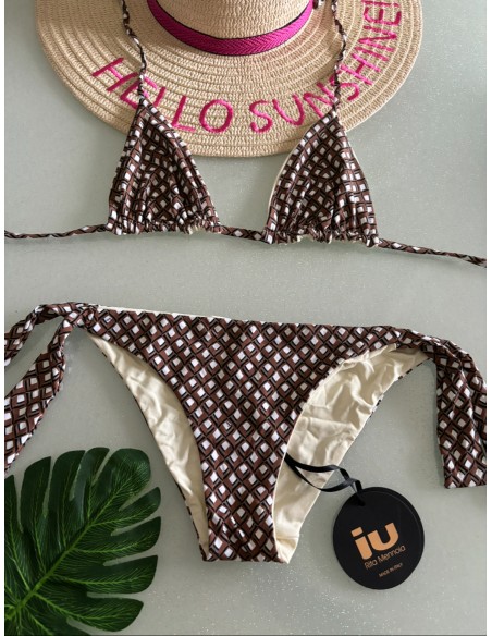 Bikini a quadri Rita Mennoia