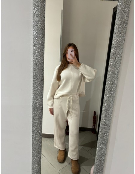 Completo di tuta beige Olivia Gray