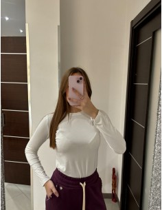 Maglia bianca Olivia Grey