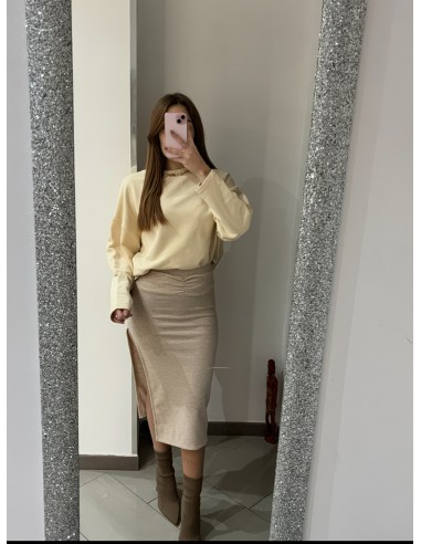 Gonna beige Olivia Grey